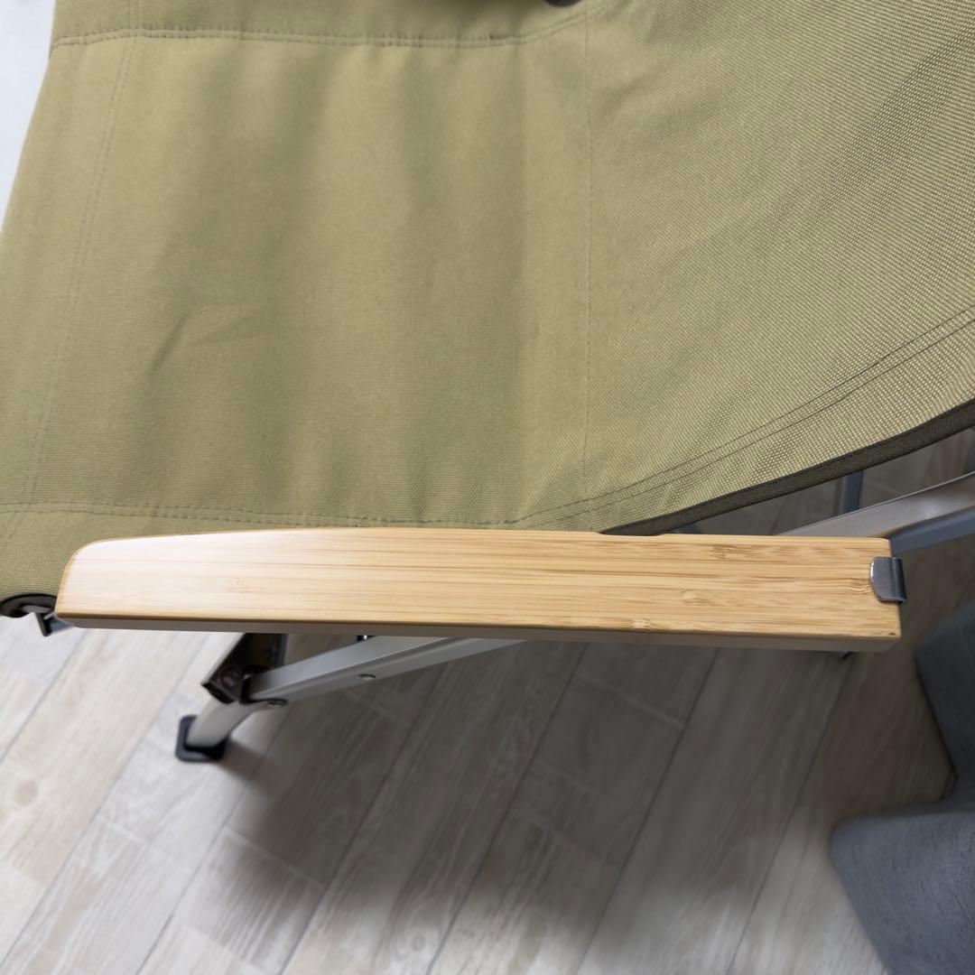  peak ローチェア30 チェア カーキ 室内使用・保管　美品