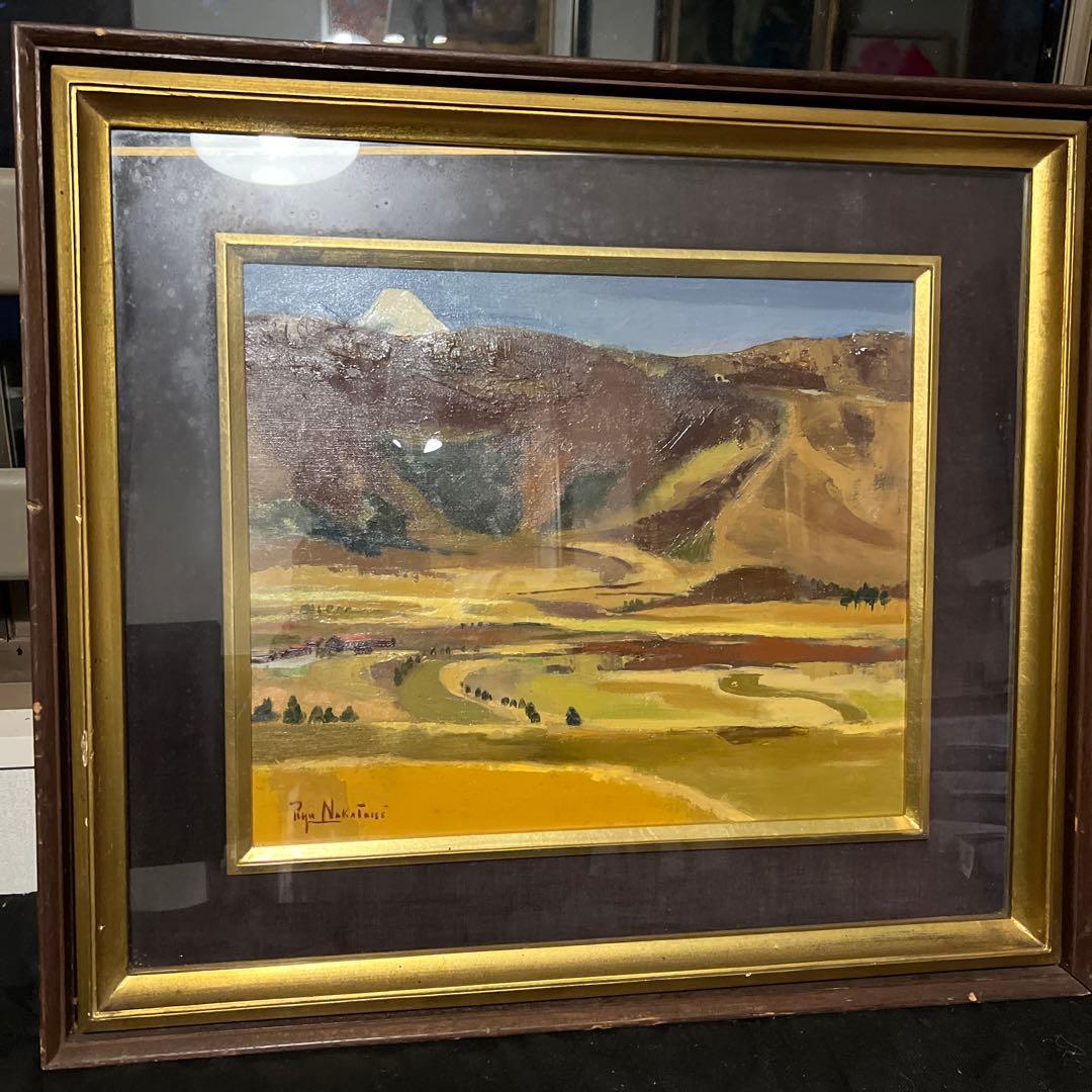 中谷龍一　 油彩画 風景画