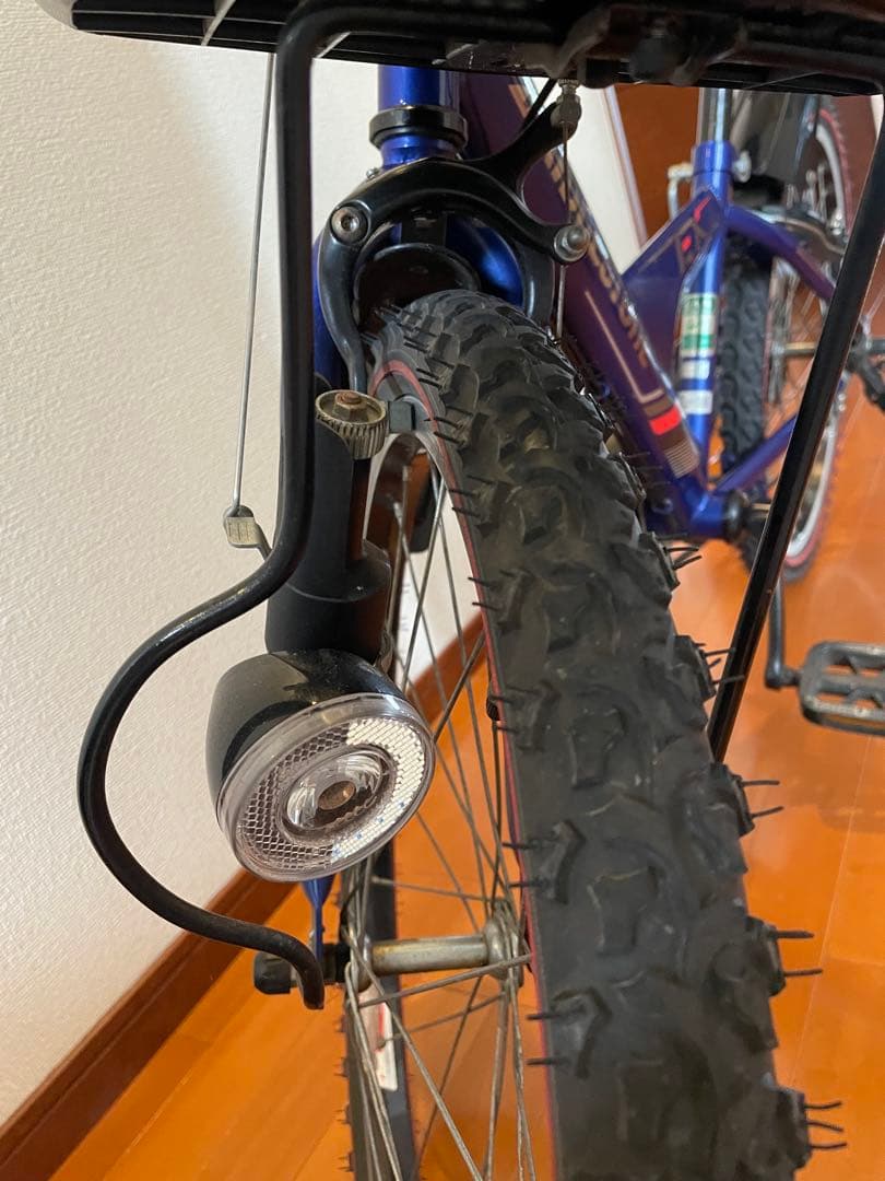 子供用自転車 青 ブリヂストン22インチ　手渡しか着払いで