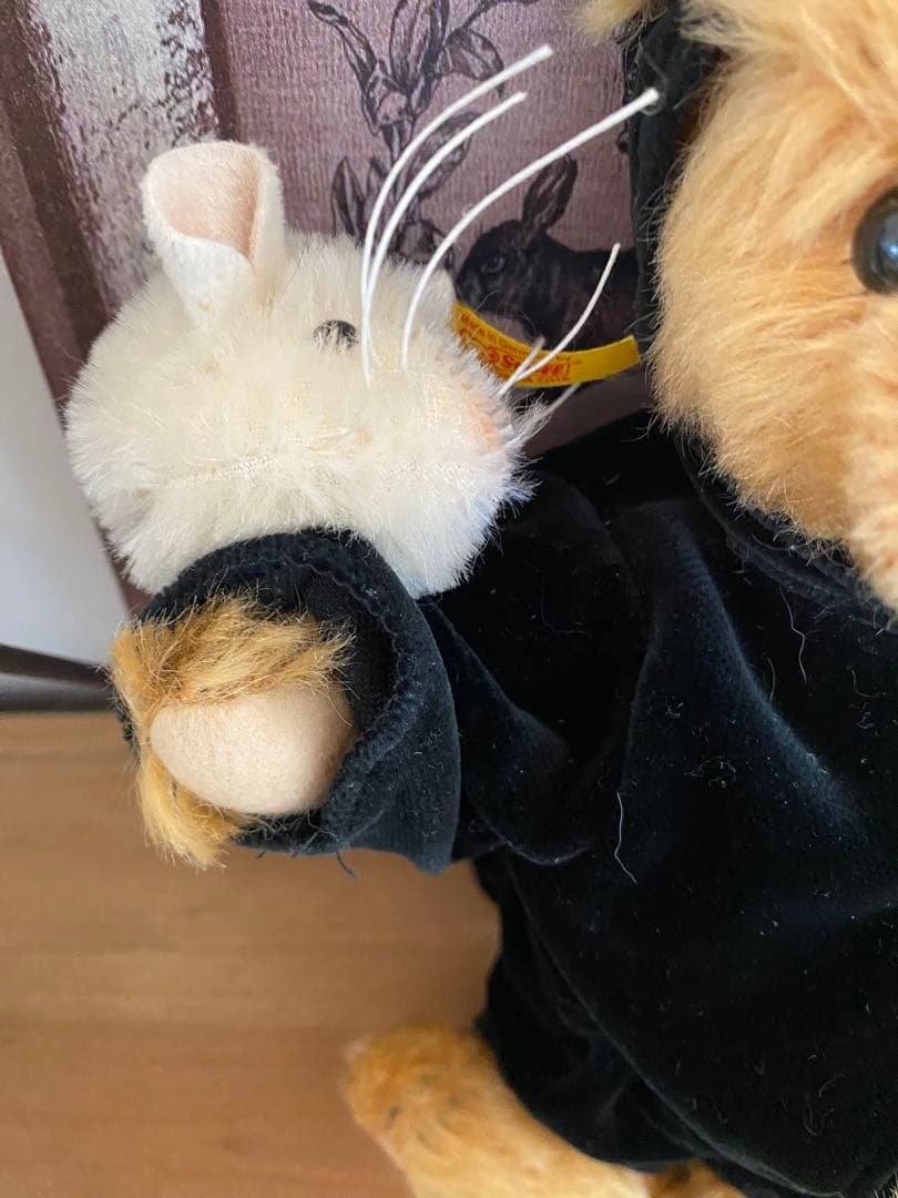 未使用シュタイフハロウィンベア黄色タグ