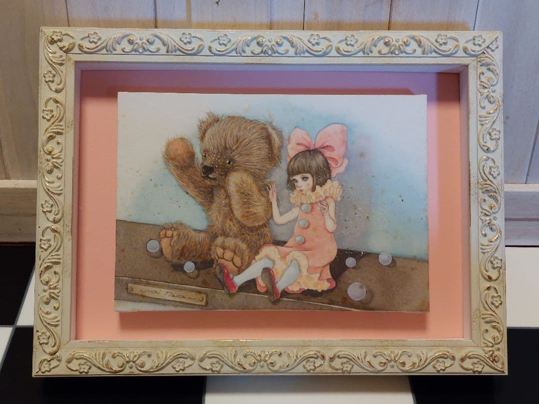 柘榴さん絵画作品「午前零時の魔法」