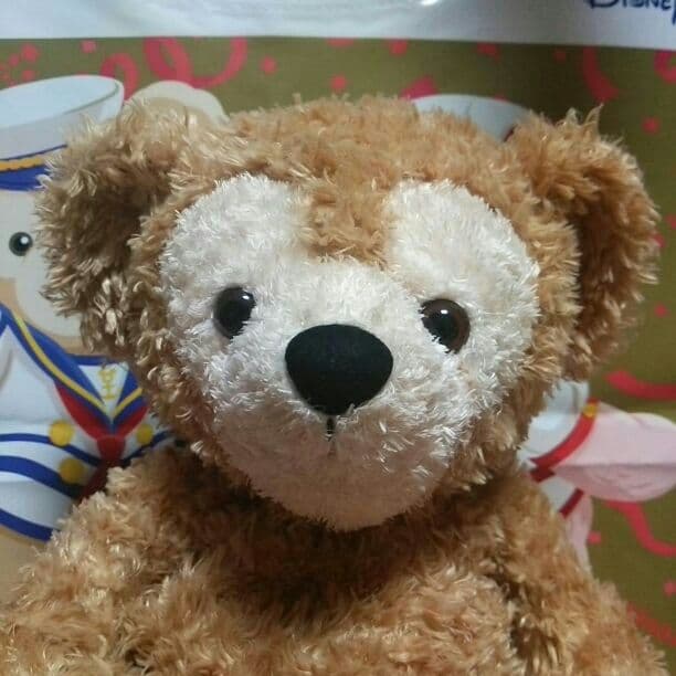 激レア!! 白タグ、ビーズ入り!!  ダッフィー ぬいぐるみ 中国製