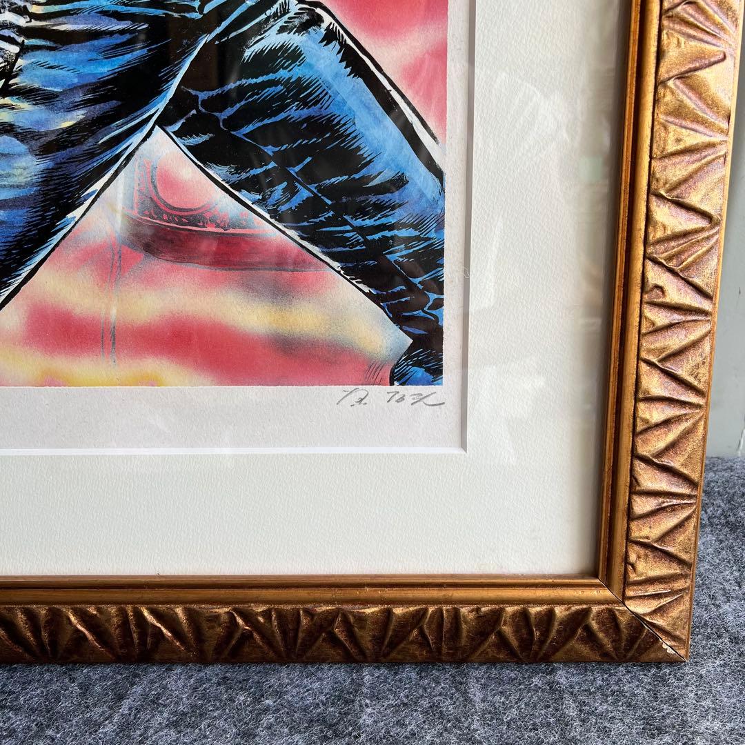 C84激レア✨　7/120 北斗の拳 リトグラフ 直筆サイン　原哲夫