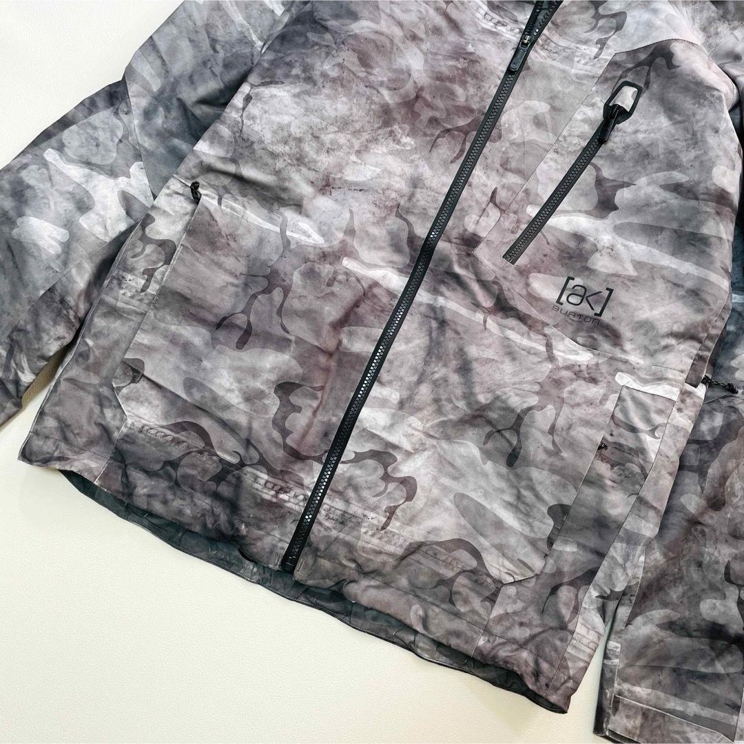 6650 バートンak ジャケット　ゴアテックス　迷彩柄　サイクリックジャケット
