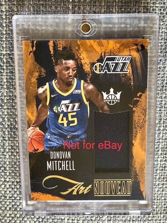 NBAカード Donovan Mitchell ルーキーサイン 75枚限定 ほか