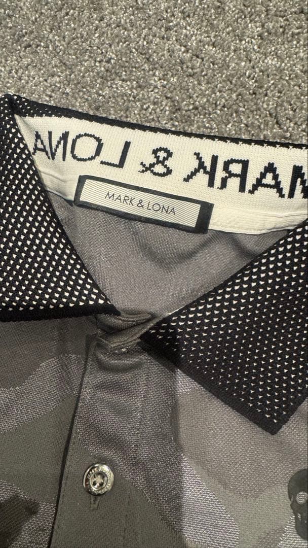 MARK & LONA 迷彩柄ポロシャツ サイズ46