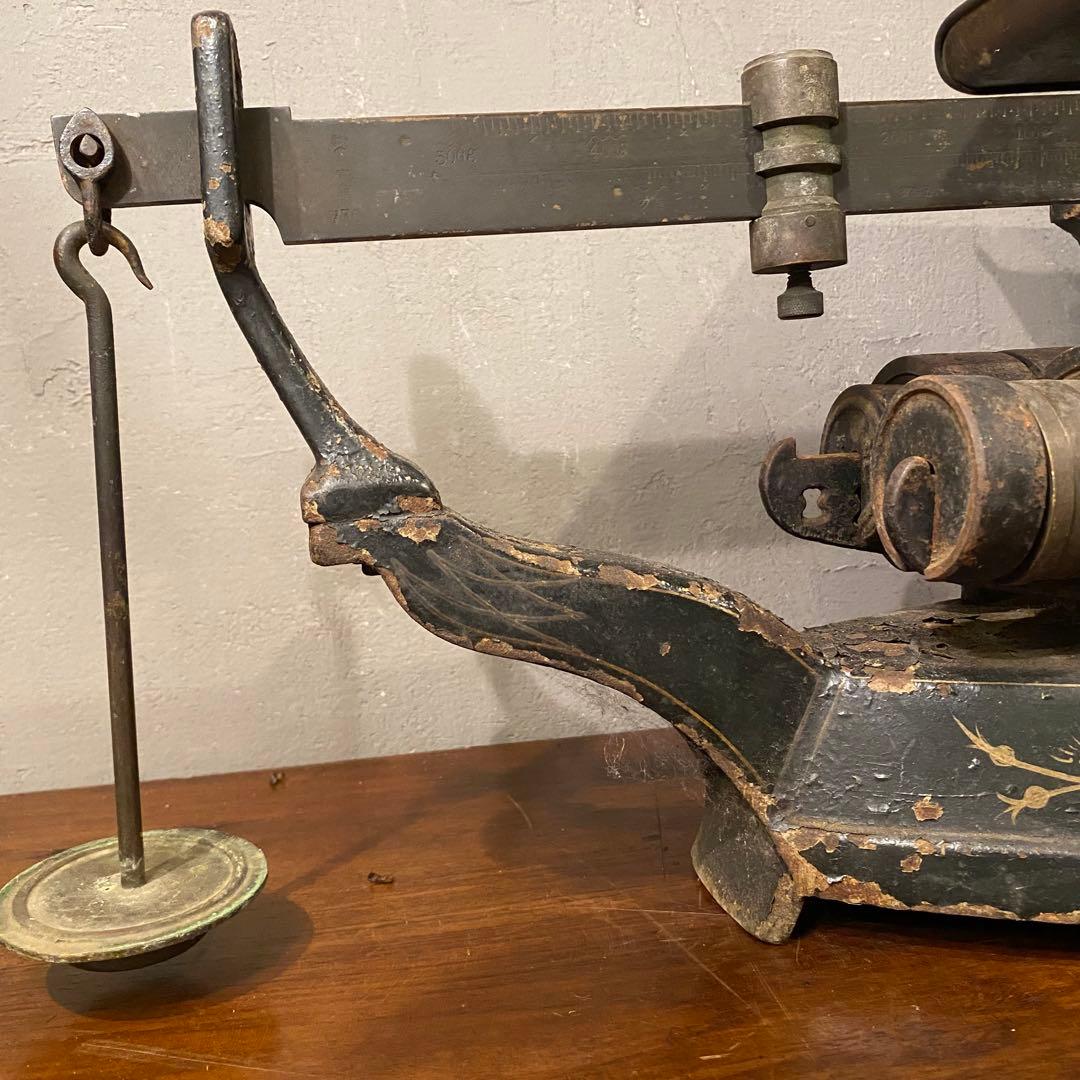 昭和レトロ 上皿天秤 アンティーク 古道具 骨董品 古民家 什器