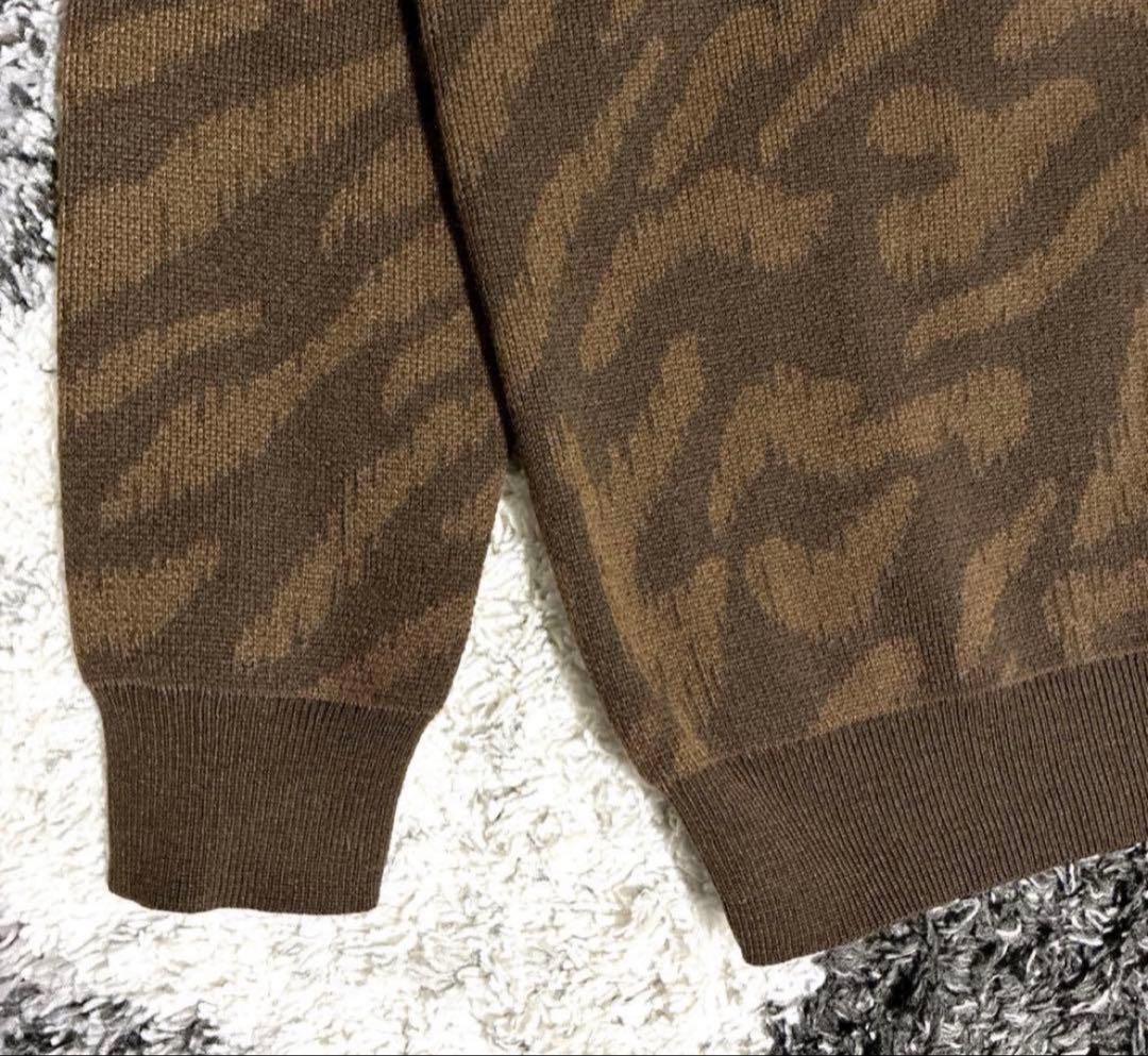 新品　NEW BALANCE GOLF メンズ ゴルフニット　総柄　　サイズ7