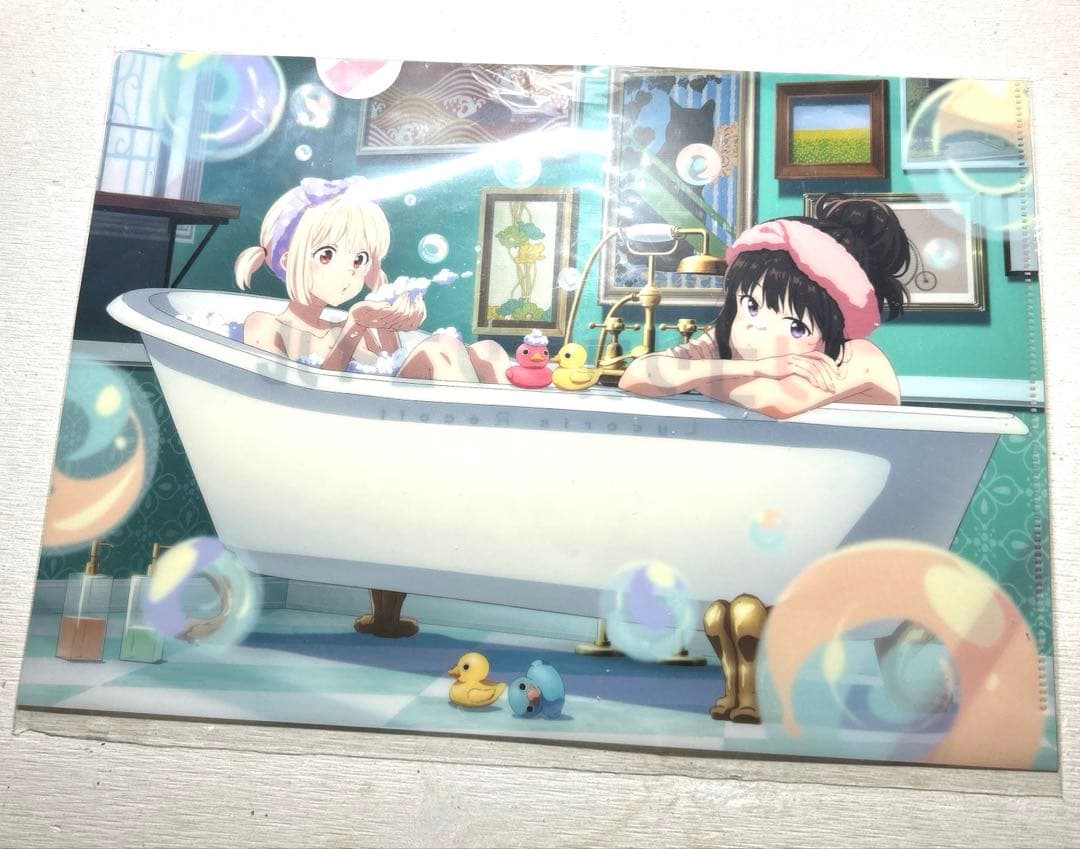 リコリス・リコイル早期予約特典A3クリアポスター&全巻購入特典A4クリアファイル