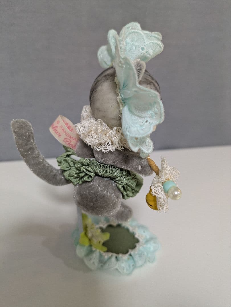 人形作家　樹脂粘土　レプンクルさんの猫