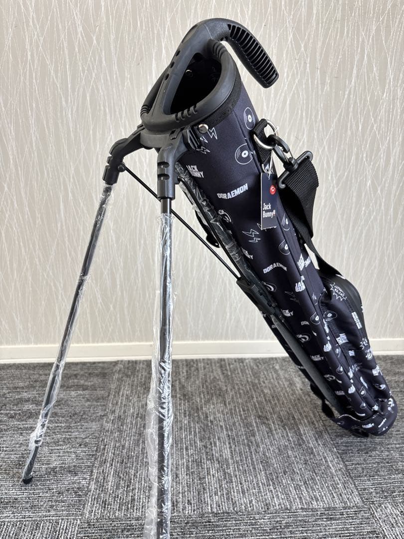 未使用❗️JACK BUNNY ドラえもん コラボ セルフスタンド式キャディバッグ