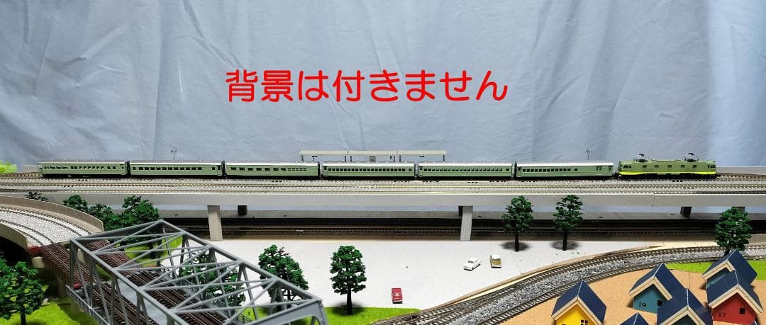 ②　Nゲージ　青大将　 FE58 + 客車　6両　【即購入可】