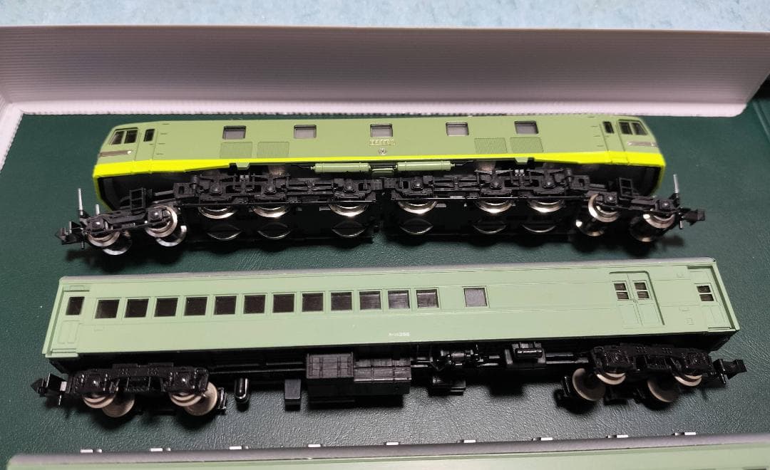 ②　Nゲージ　青大将　 FE58 + 客車　6両　【即購入可】