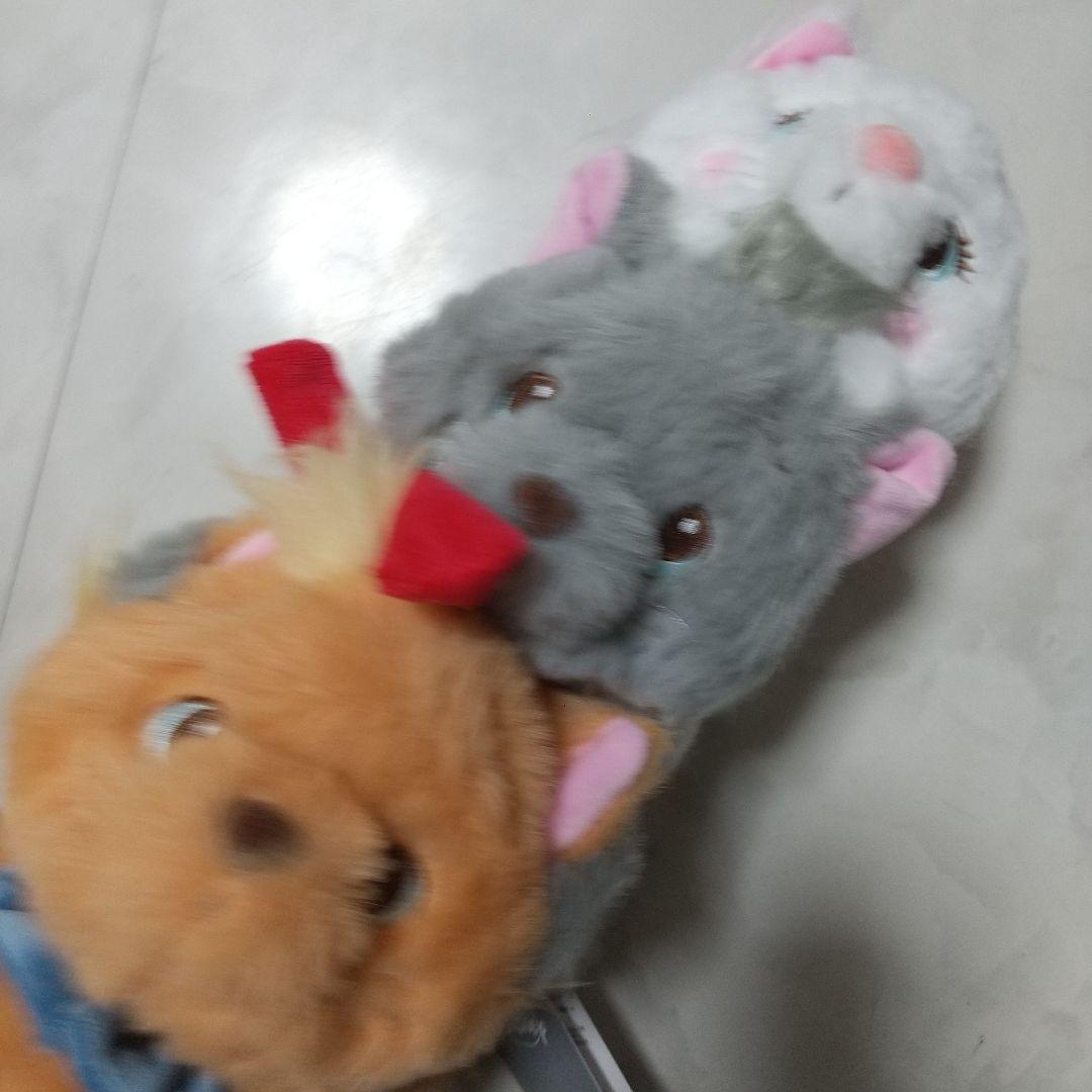 新品　ディズニー　ぬいぐるみ　おしゃれキャット マリー ベルリオーズ トゥルーズ