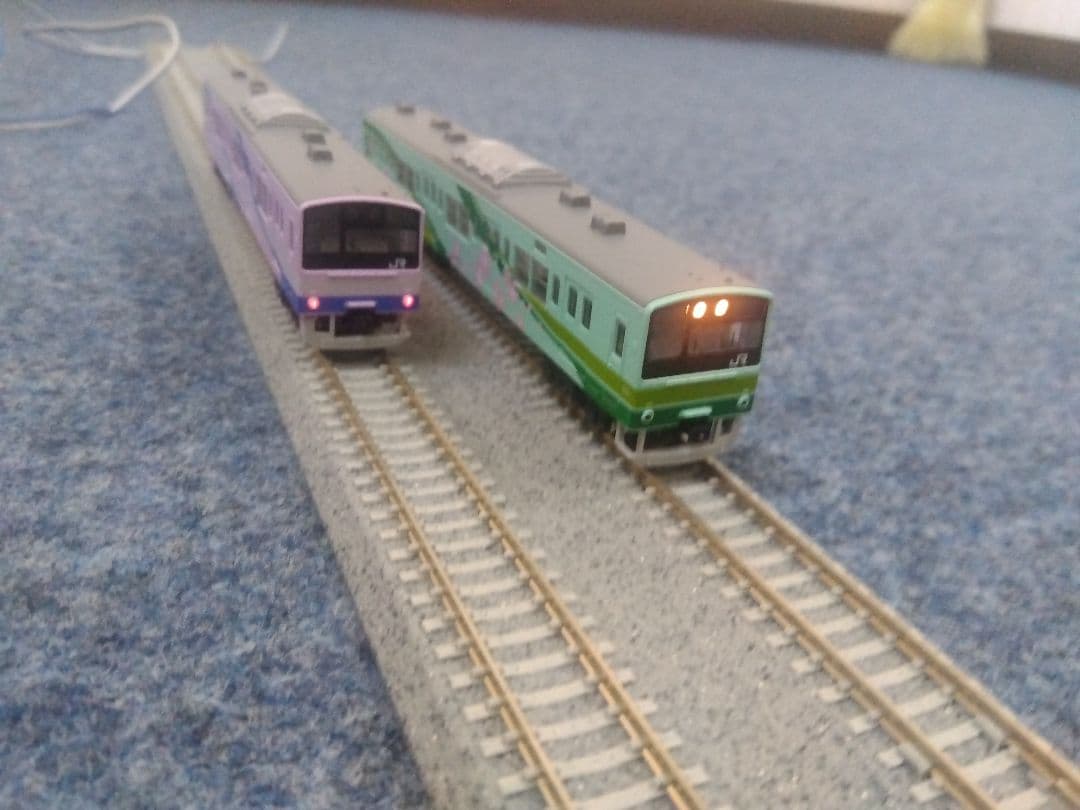 KATO ラウンドハウス 201系四季彩 旧色 新色 10-912 10-919