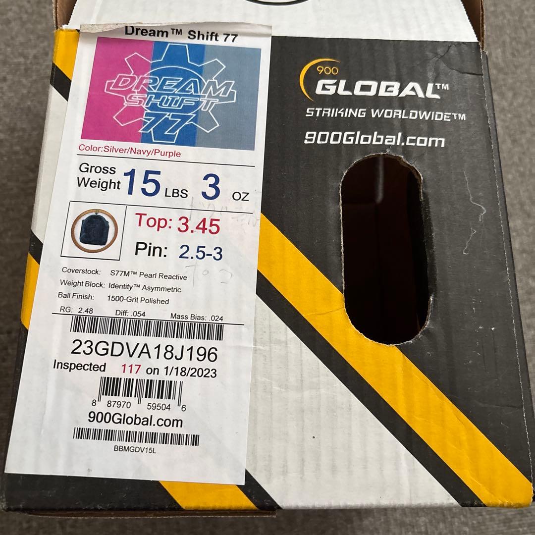 ドリームシフト77 900GLOBAL DREAMSHIFT77 ボウリング