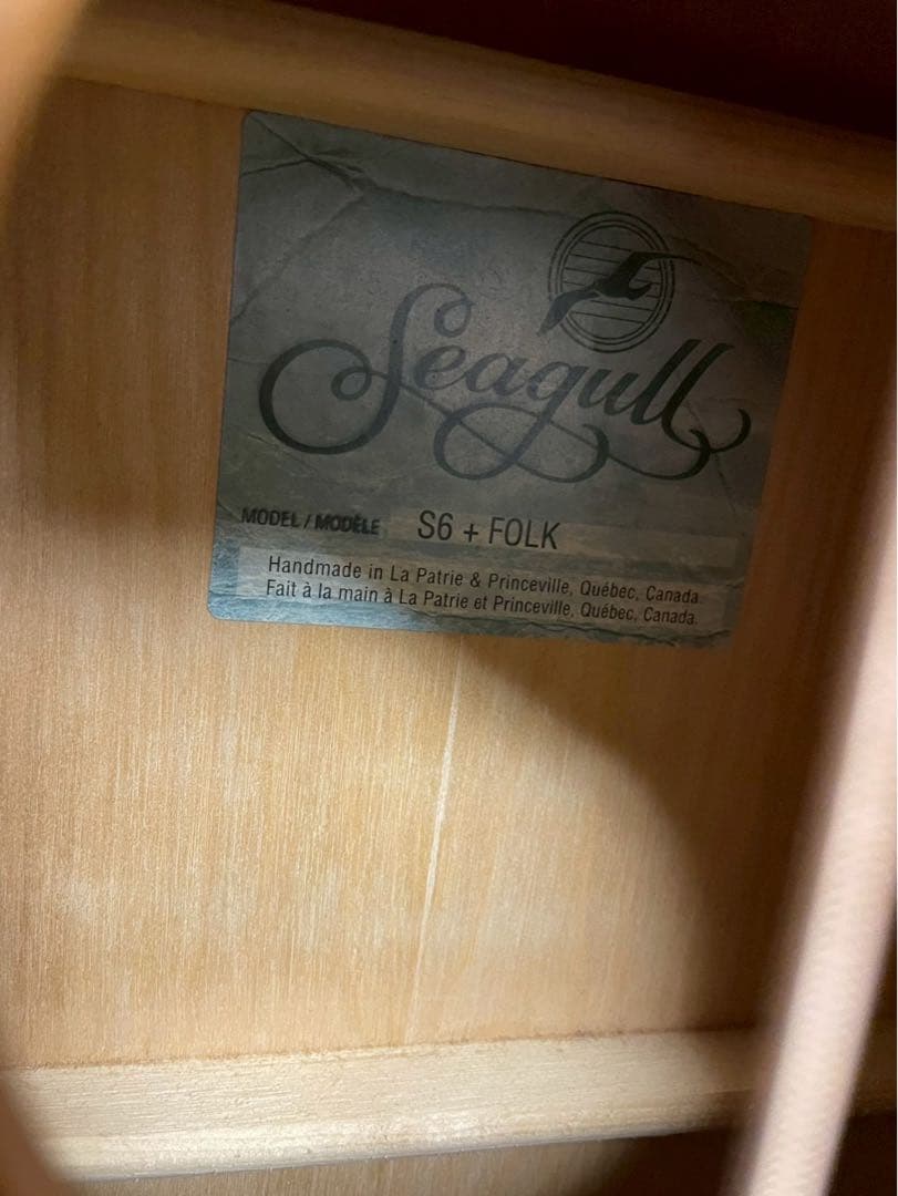 Seagull S6＋Folk アコースティックギター