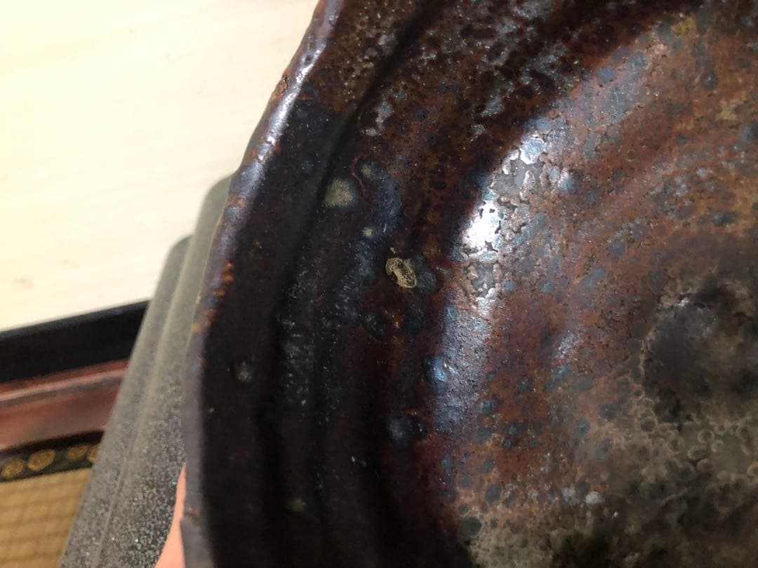 加藤唐九郎？の鼠志野茶碗 検抹茶碗茶道具古志野