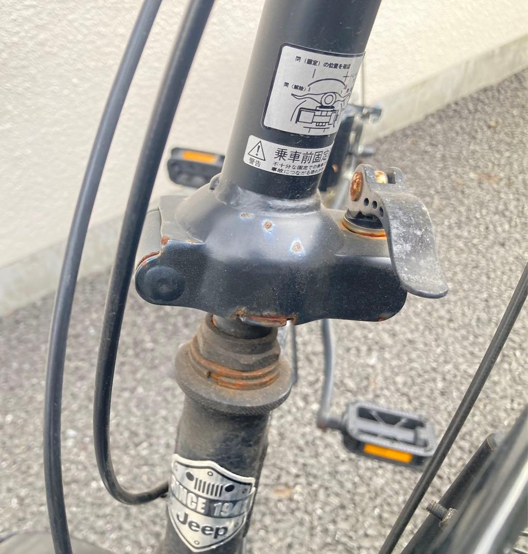 ☆超激シブ！！ JEEP JE-206G 20インチ 折りたたみ自転車 6段変速