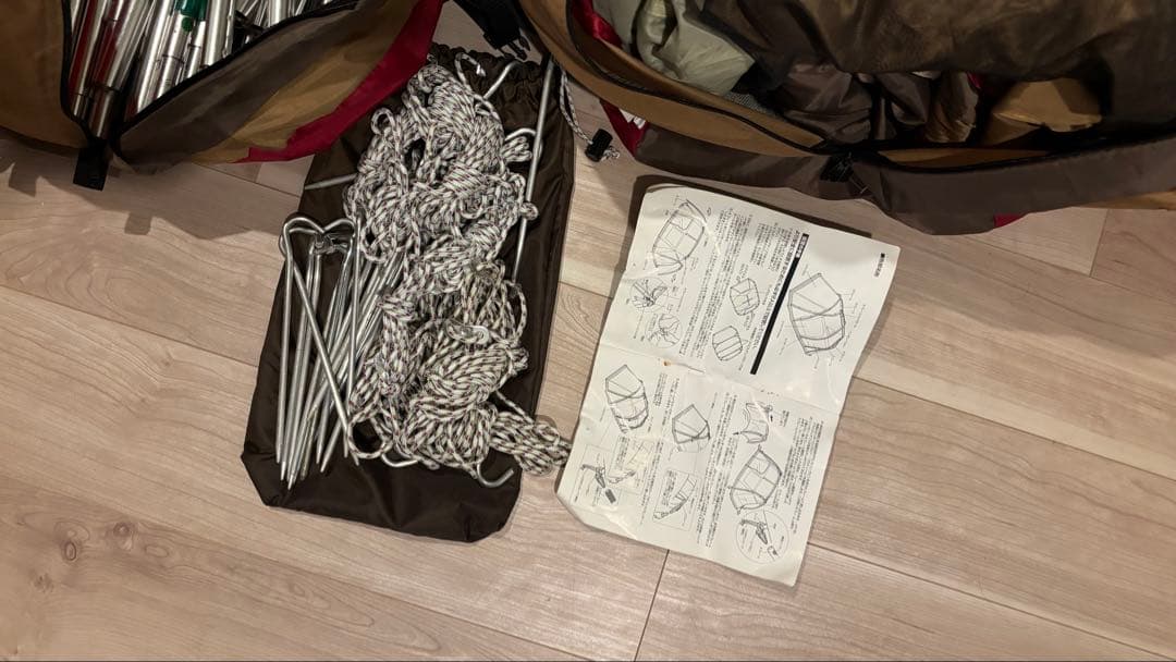 スノーピーク peak ランドロック テント タープ ４回使用 美品