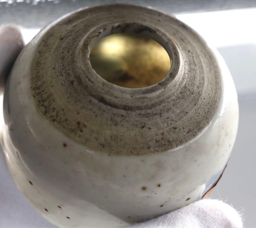 中国　清時代　染付小壺　送料込み1102