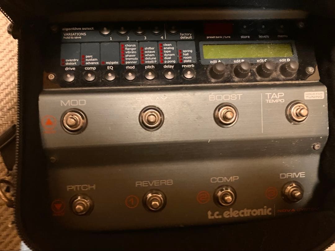 TC electronic nova system ソフトケース付き