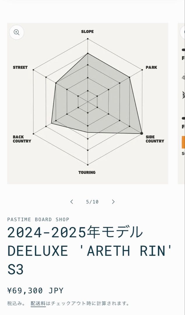 DEELUXE ARETH RIN 24-25 25センチ