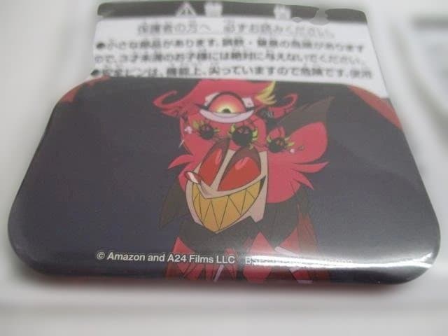 【未開封品】ハズビン・ホテルへようこそ　スクエア缶バッチ　４種セット