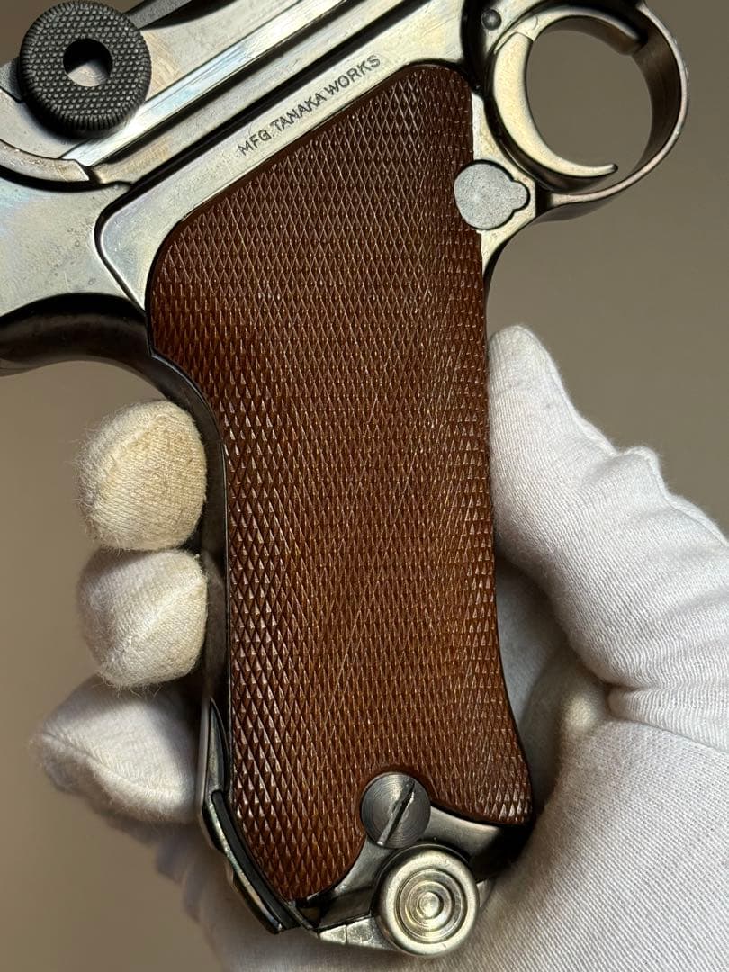 タナカ ルガー P08 6インチ メタルフィニッシュ ガスブロ ガスガン マルイ