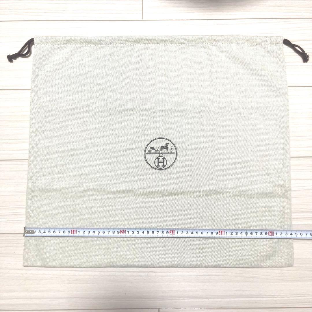 ✨新品未使用✨ エルメス 保存袋 巾着袋 巾着 縦約48cm×横約54cm 収納