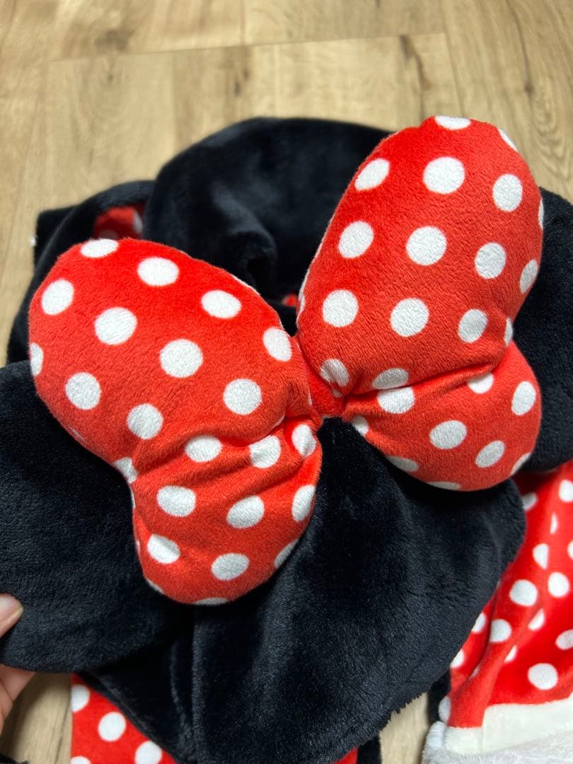 【美品】ミニー　マフラーキャップ