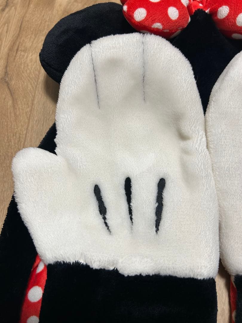 【美品】ミニー　マフラーキャップ