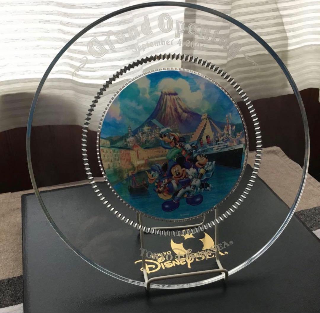 東京ディズニーシー　グランドオープニング記念皿