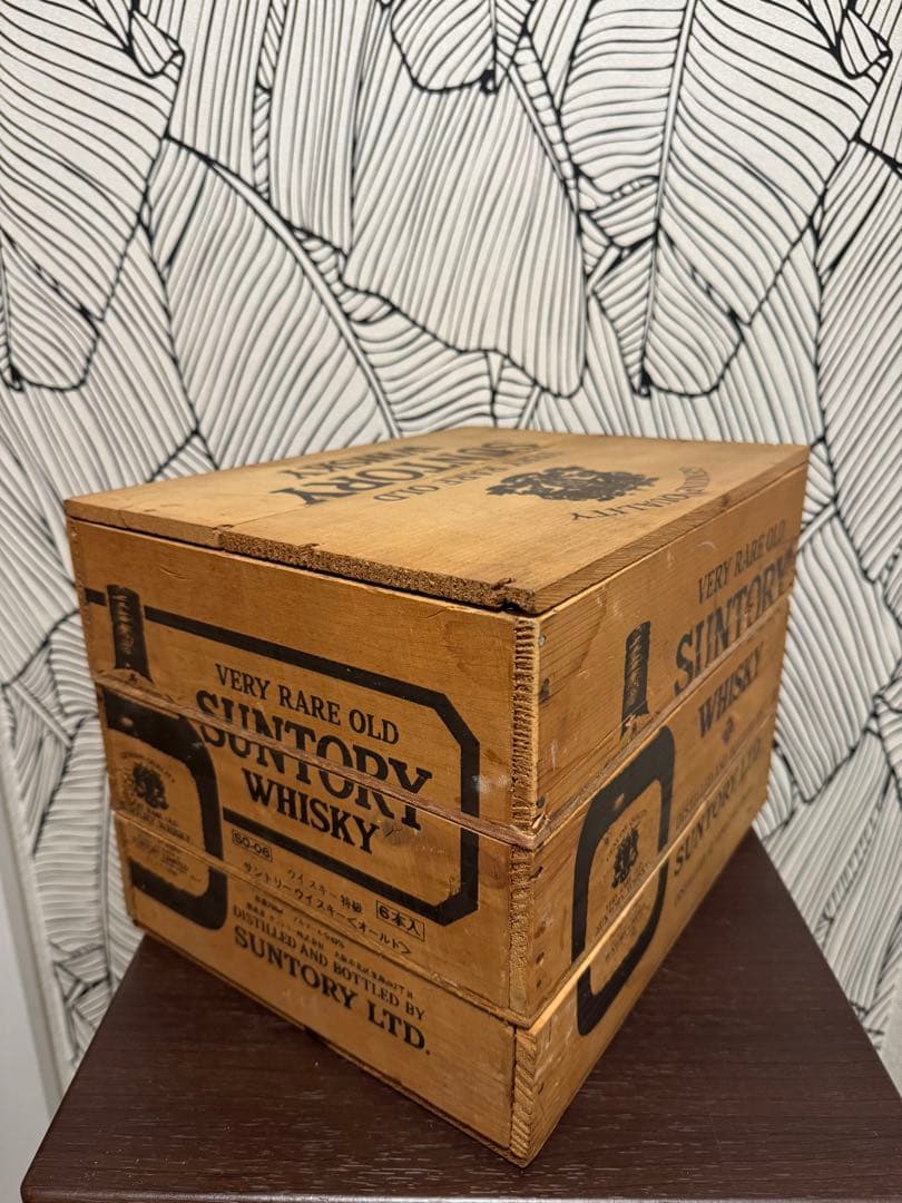 (レア) SUNTORY サントリーオールドウイスキーボックス 3 段式