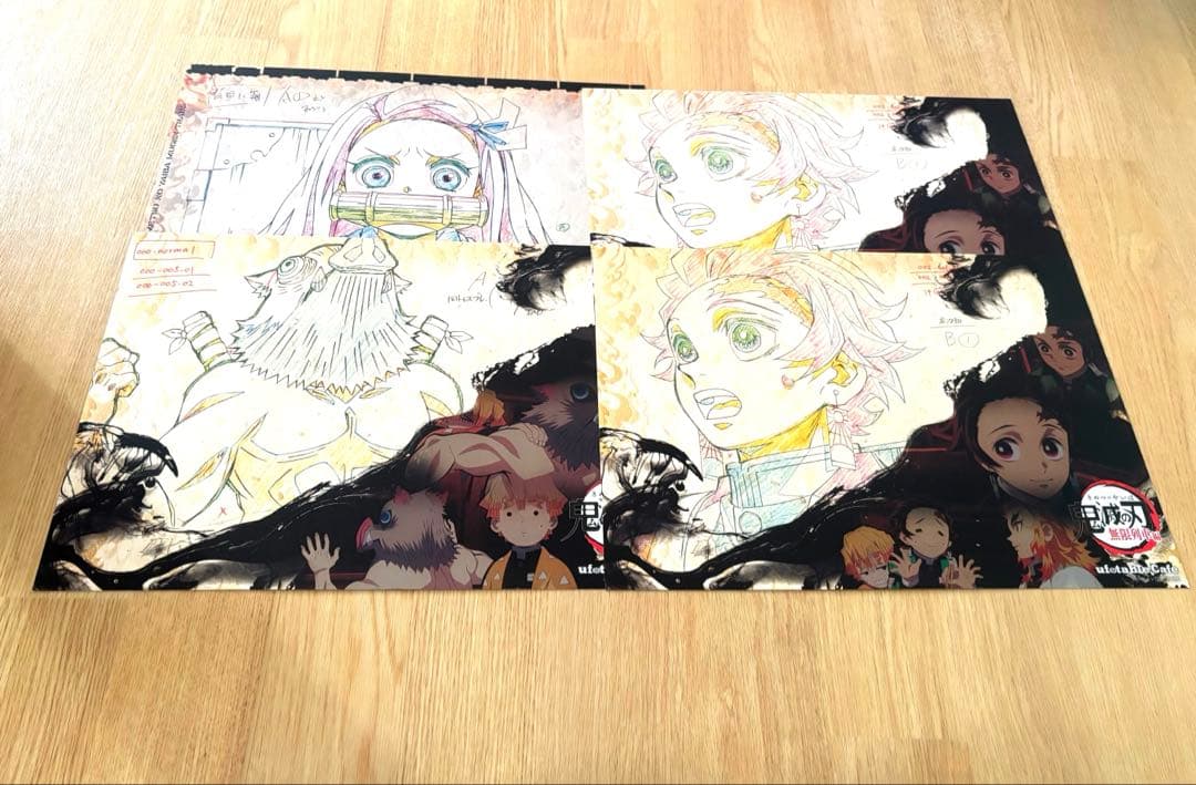 鬼滅の刃　ランチョンマット　まとめ売り　95枚　クリアファイル5枚 cafe