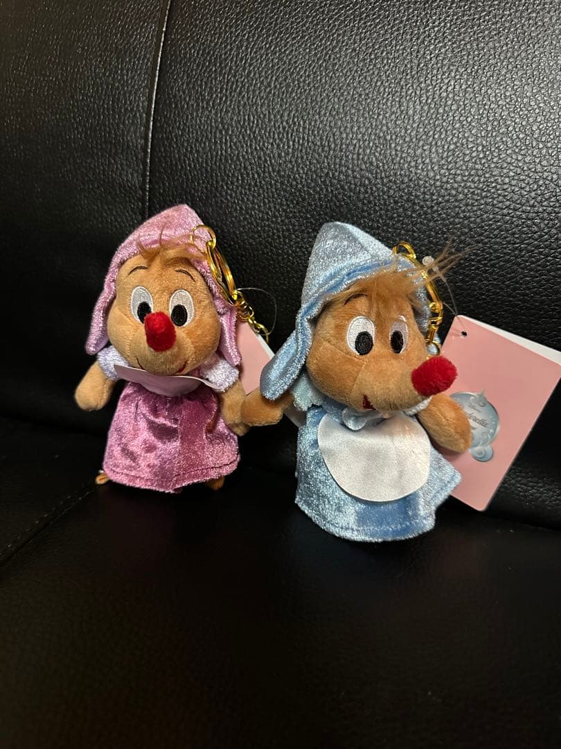 スージー パーラ ぬいぐるみ キーチェーン ２個セット シンデレラ