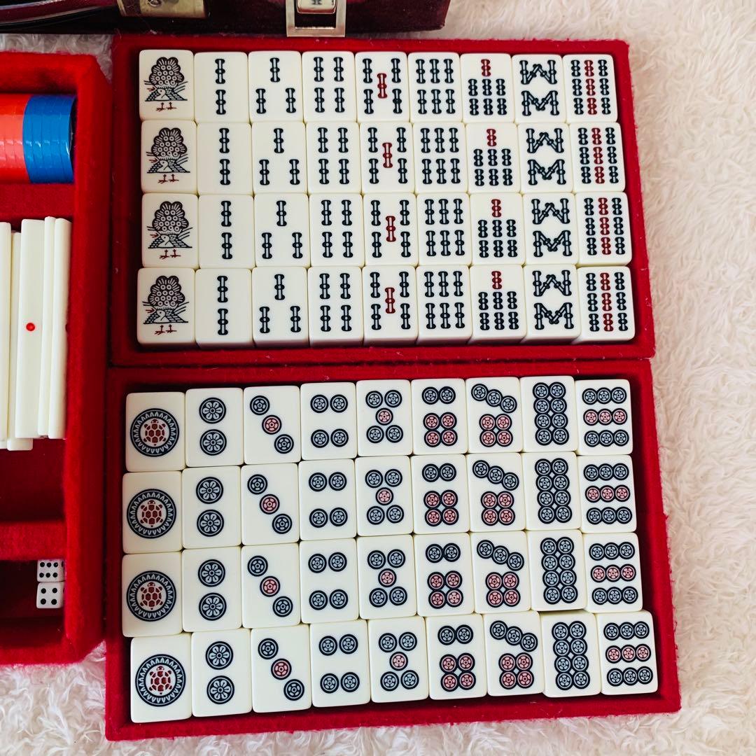 【レア希少】任天堂 役満 特重 高級麻雀牌 亀の一筒 ニンテンドー 昭和レトロ