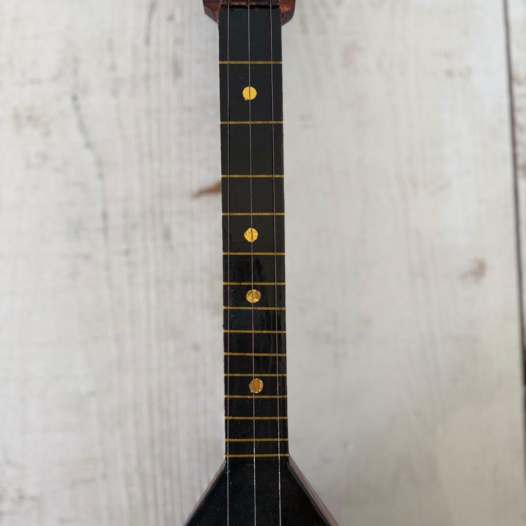 Vintage　木製バラライカ　ロシア伝統楽器