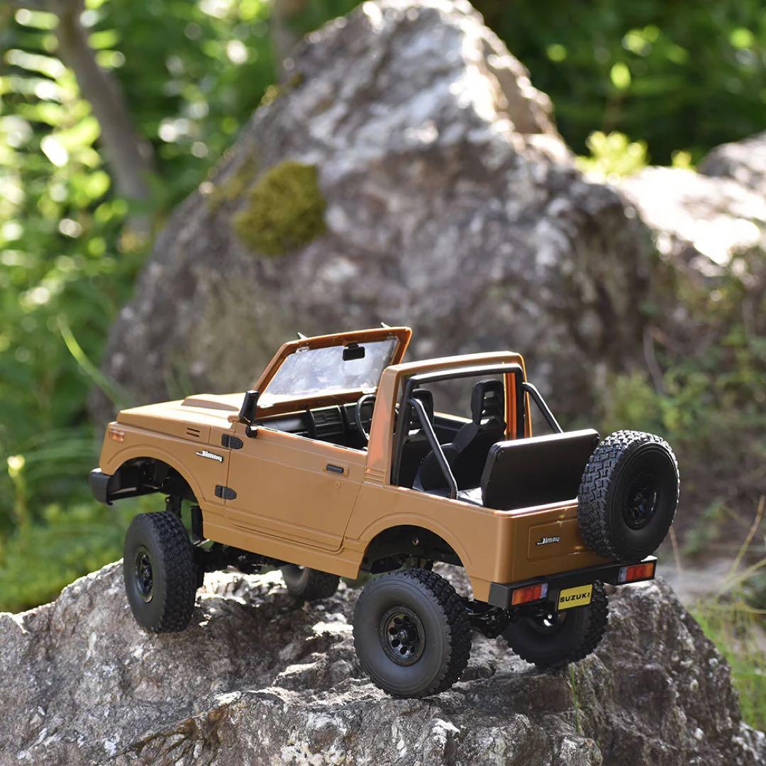 WPL JAPAN スズキ ジムニー(JA11C) C74-1 RTR　ブラウン