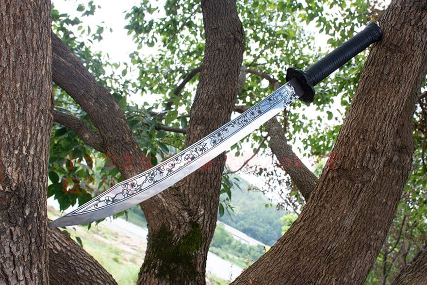 一枝梅-牛尾刀 武具　刀装具　日本刀　模造刀   居合刀