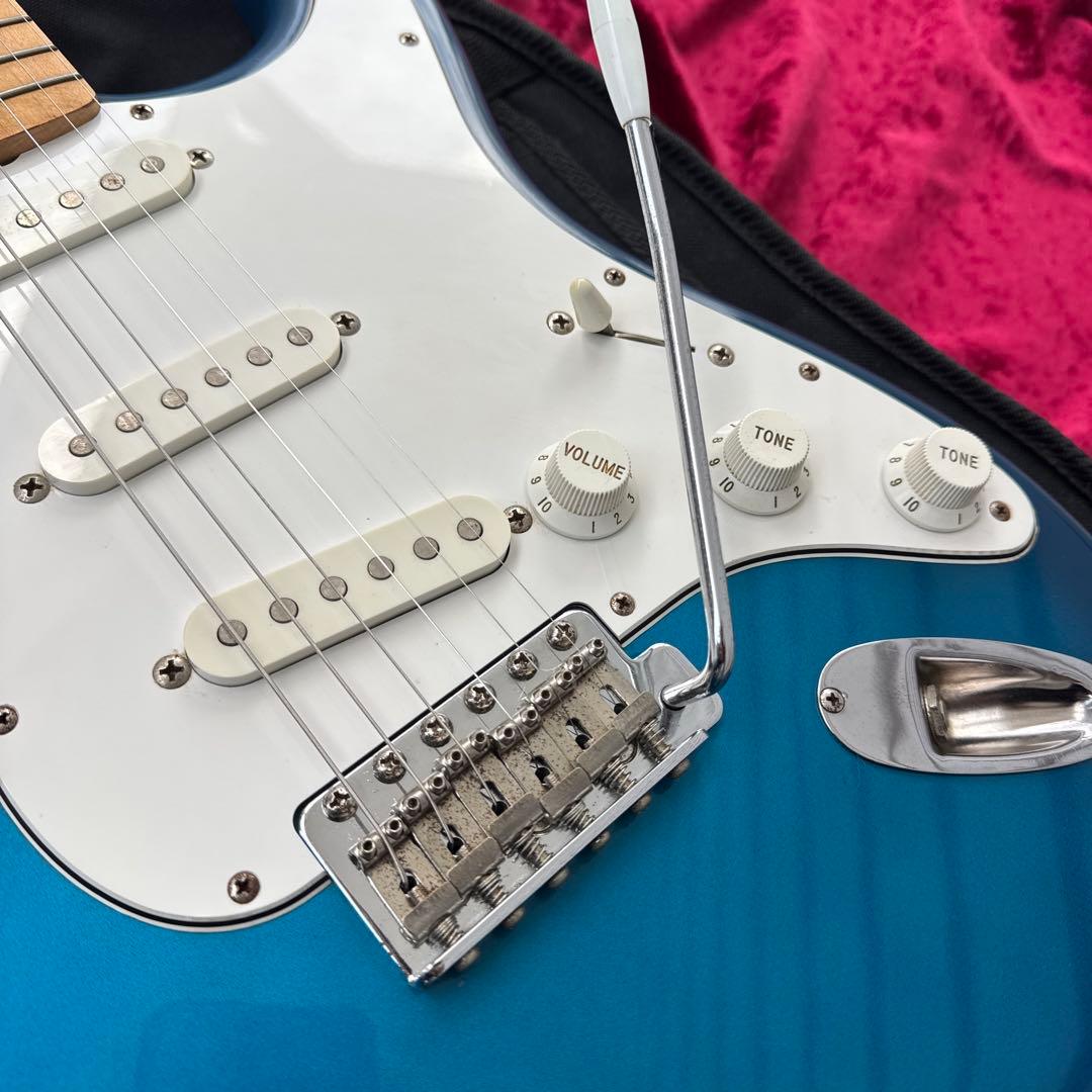 レアカラー メンテ済 Squier フジゲン製 STRATOCASTER 日本製