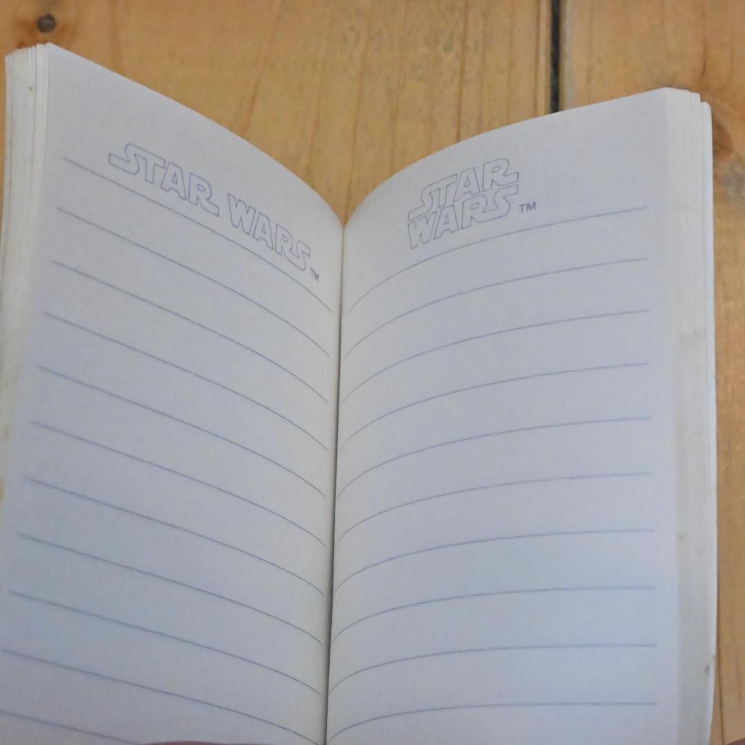 【新古品】スターウォーズ 昭和50年製ミニノート メモ帳TOKYO QUEEN製