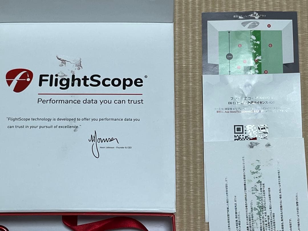 FlightScope フライトスコープ Mevo+ ゴルフ用計測機