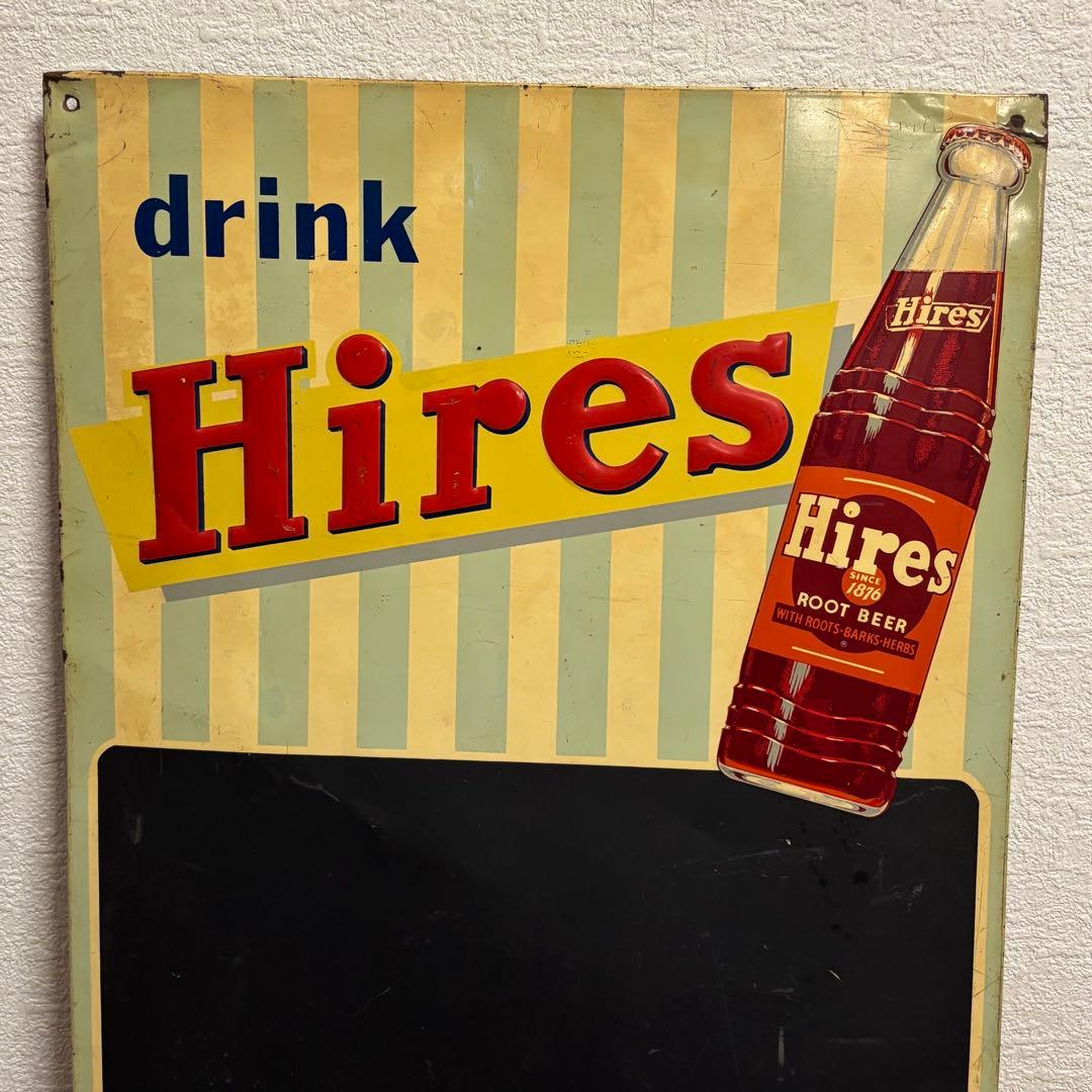 【Hires Root Beer】ヴィンテージ黒板（看板）