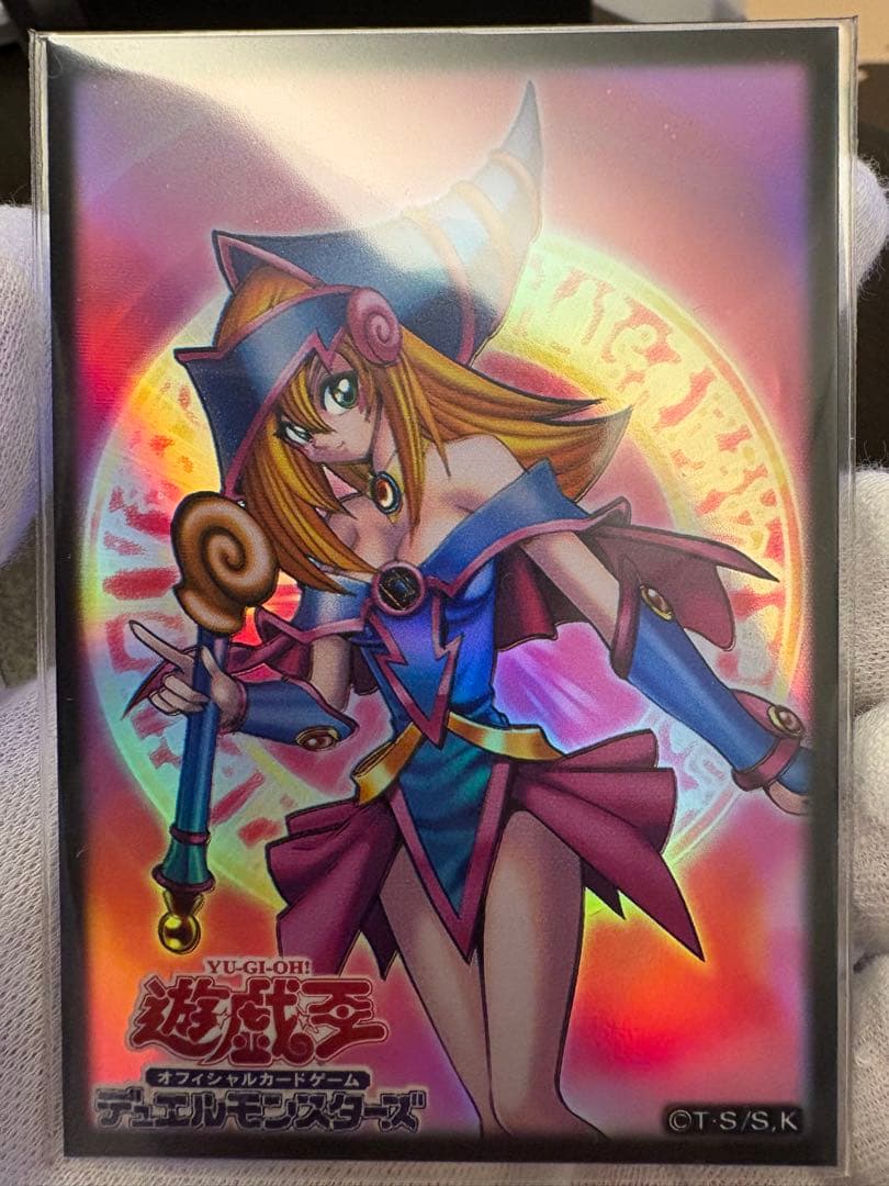 遊戯王 魔術師の弟子 デッキ ブラックマジシャンガール3重スリーブ