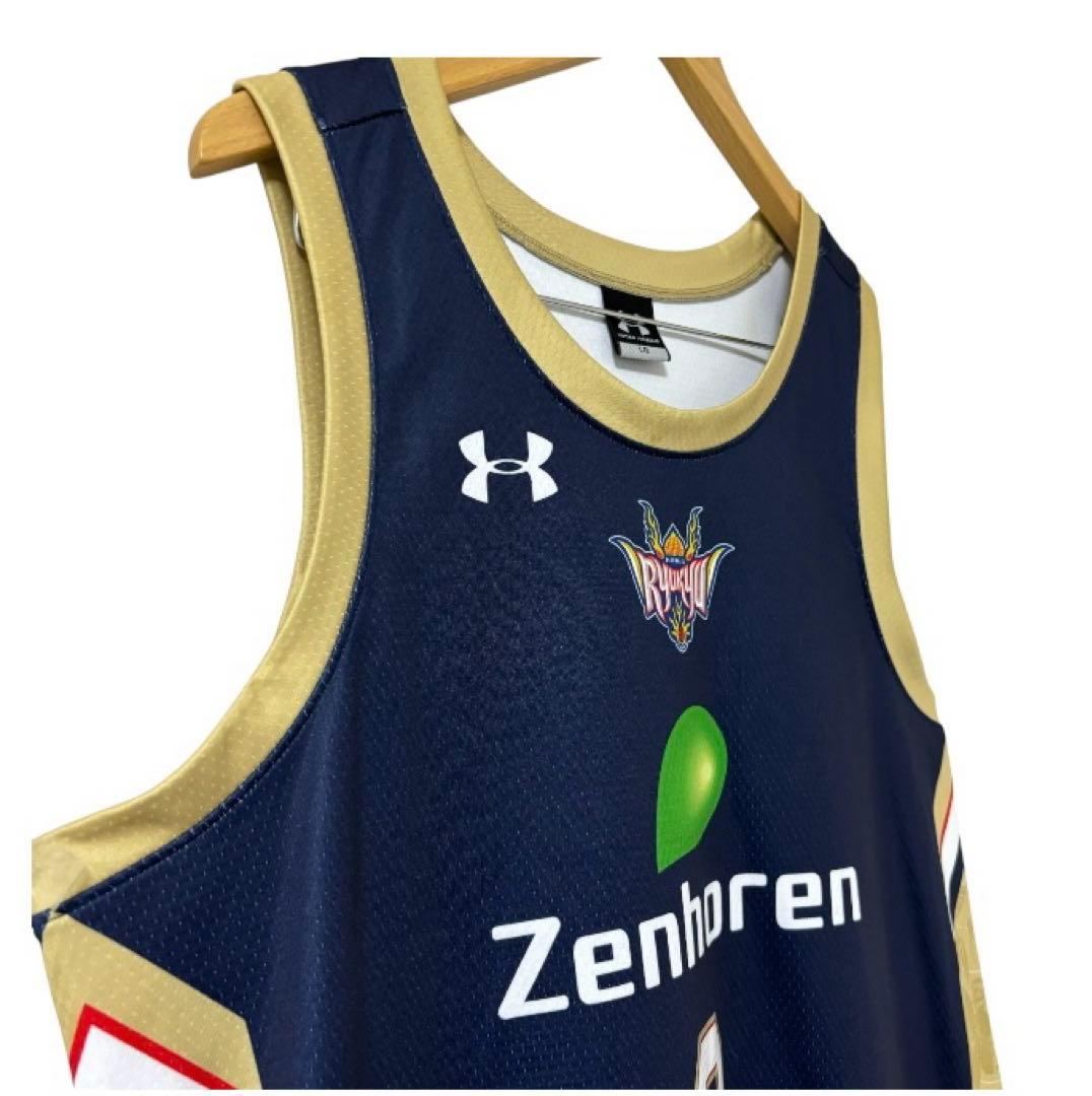 【美品】琉球ゴールデンキングス レプリカ ユニフォーム #9 バスケット　L