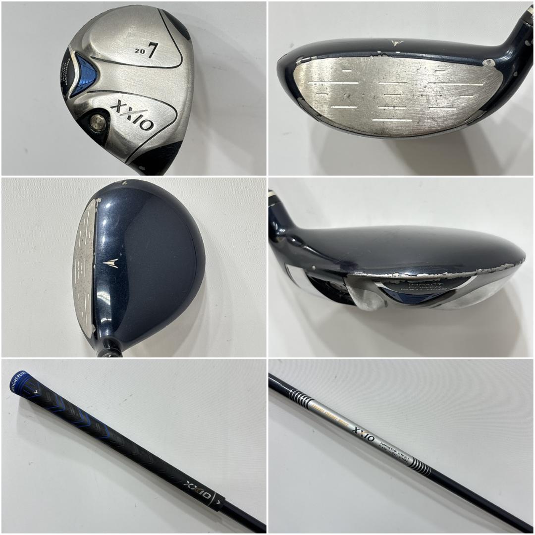 メンズ右利き初心者用　ゼクシオ　5代目　ミズノ　ゴルフセット　W₋2721