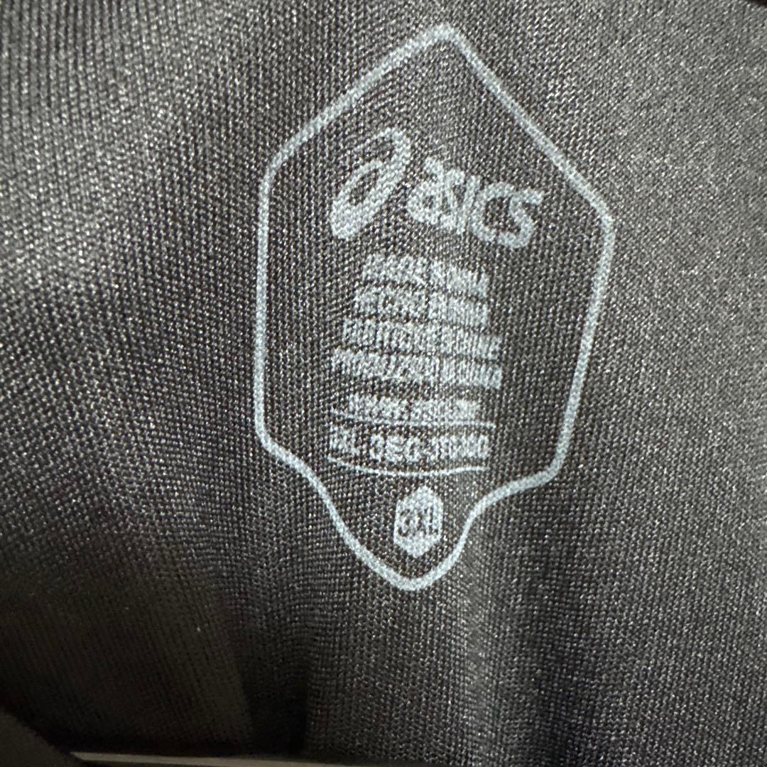 ASICS バレーボールシャツ 黒 日本代表