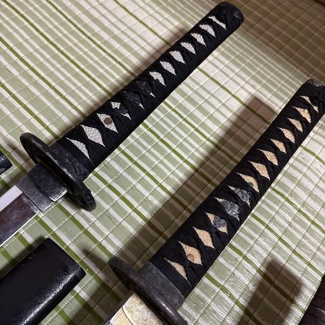 模造刀　模擬刀　武士　侍　伝統工芸　剣　ソード小太刀　鞘　鍔　大衆演劇　５本