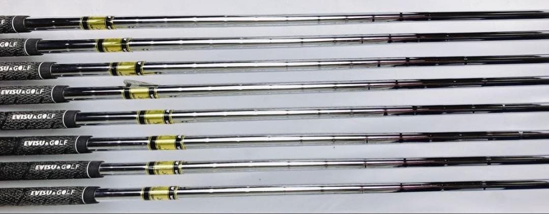 幻の逸品!! EVISU アイアン ゴルフクラブセット 8本 メッキ加工